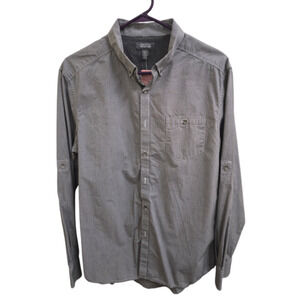 Very Good L Black and White Kenneth Cole Button-Down Shirt